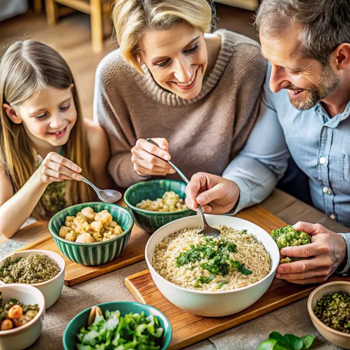 काजू और पालक की मलाईदार क्विनोआ खिचड़ी